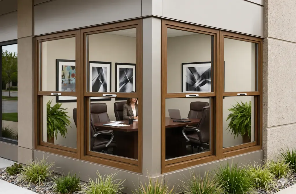 uPvc Vertical Window System